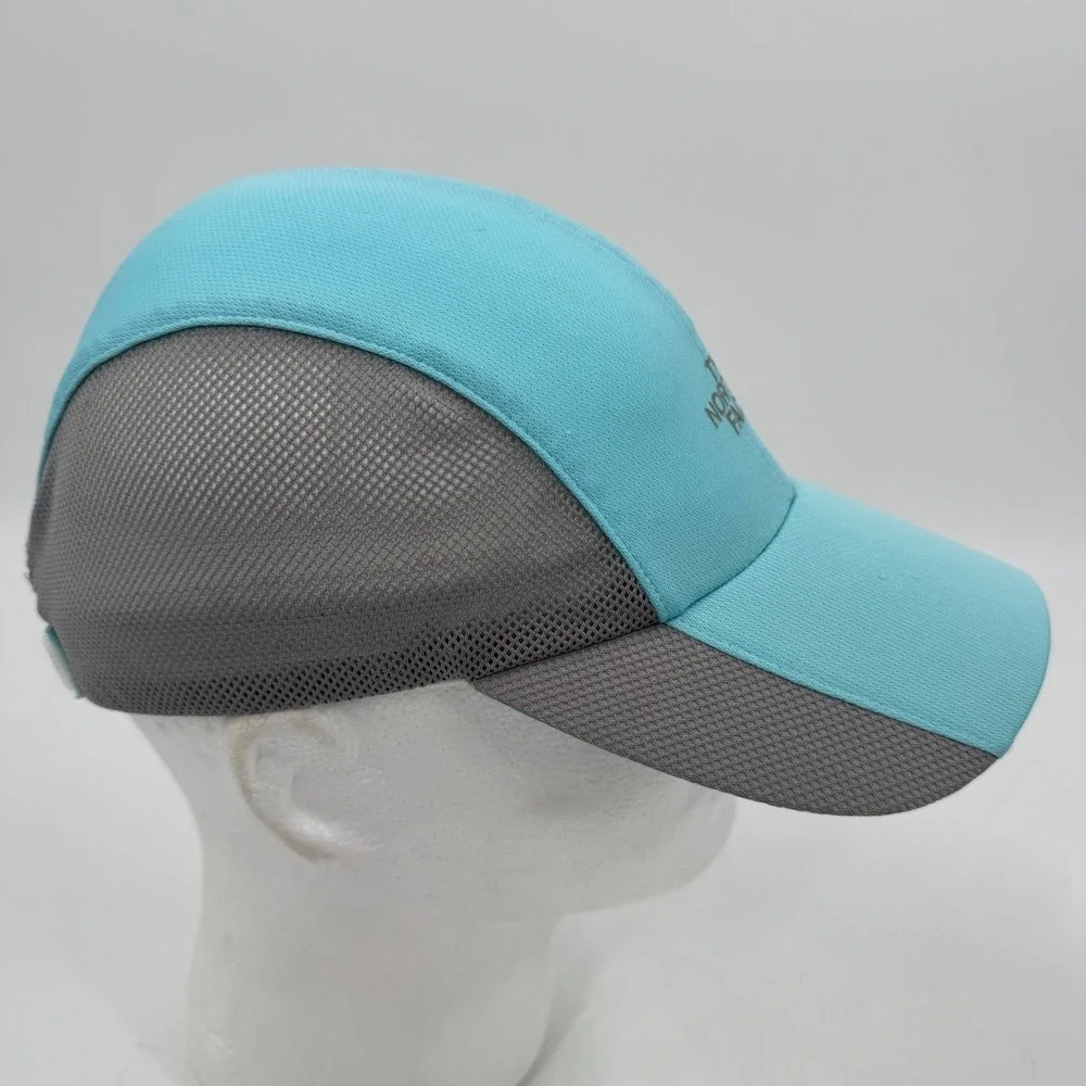 The North Face‎ Flight Series Cap Blue Gray Mesh Athletic Running Hat